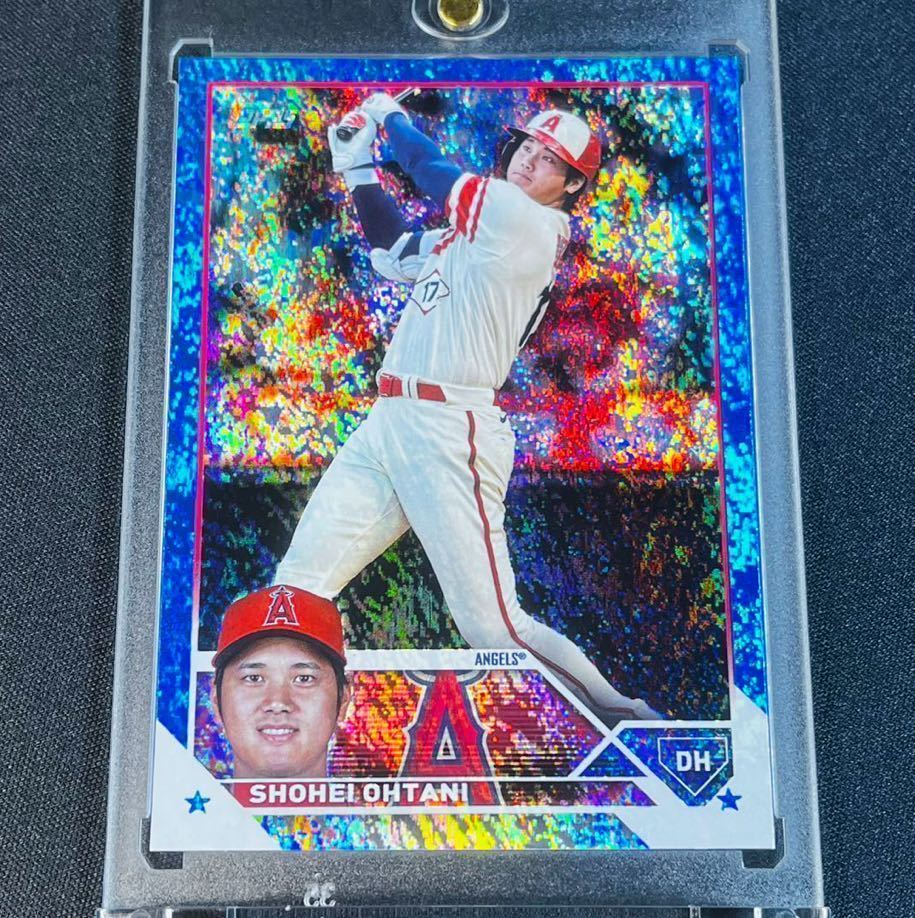 999枚限定 2023 Topps Series 2 大谷翔平 No.600 ブルーフォイル 