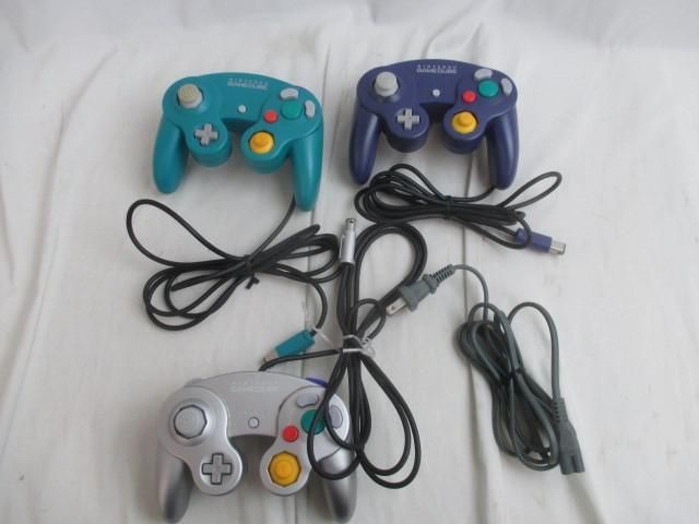 【同梱可】中古品 ゲーム ゲームキューブ アクセサリ-・周辺機器 コントローラー 3点グッズセット