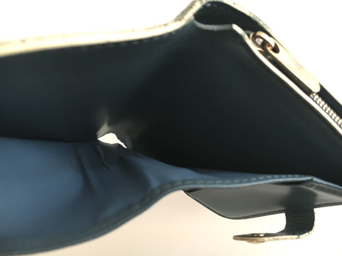 美品】LOUIS VUITTON ルイヴィトン スハリ コンパクトジップ 二つ折り