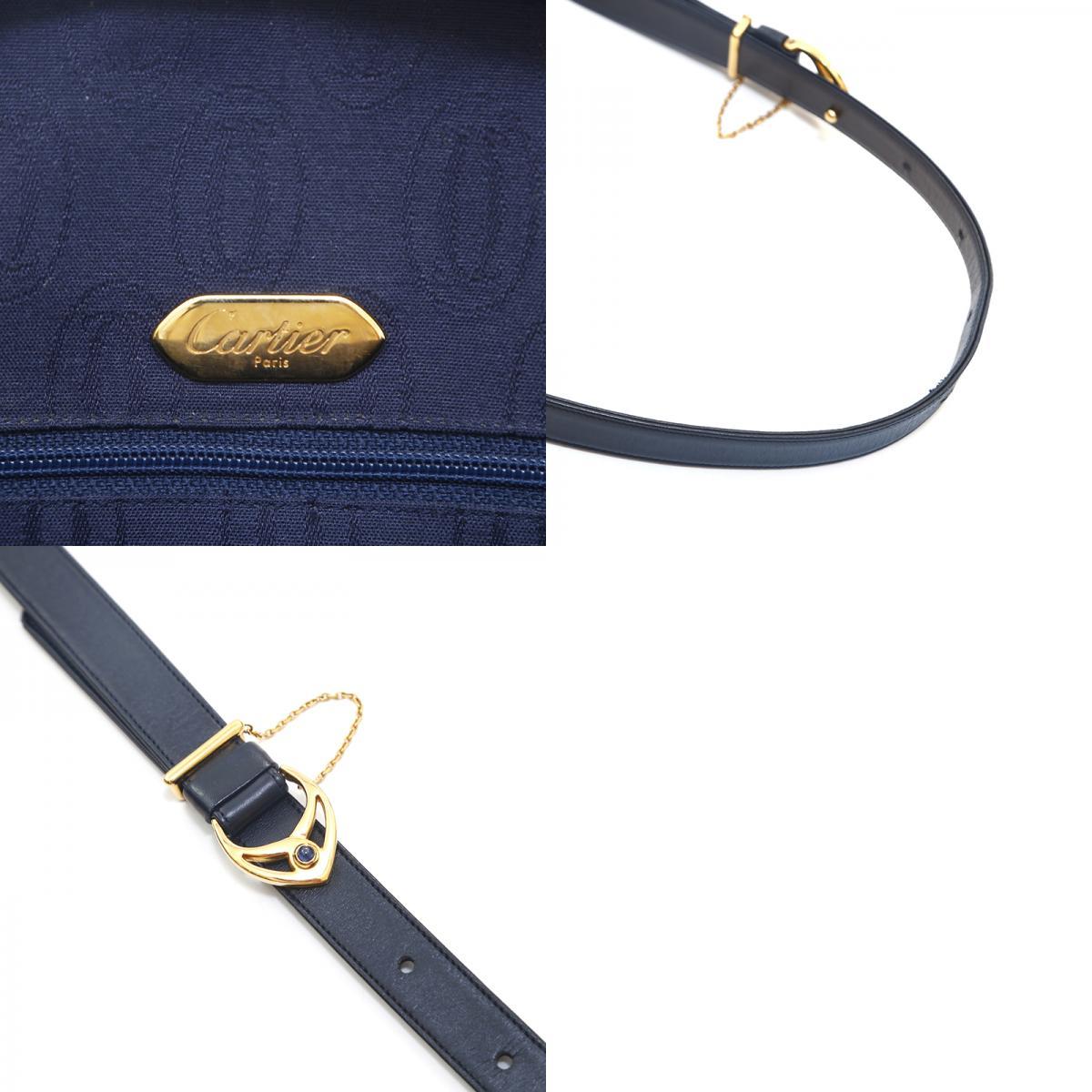 超美品 カルティエ ショルダーバッグ C ドゥ