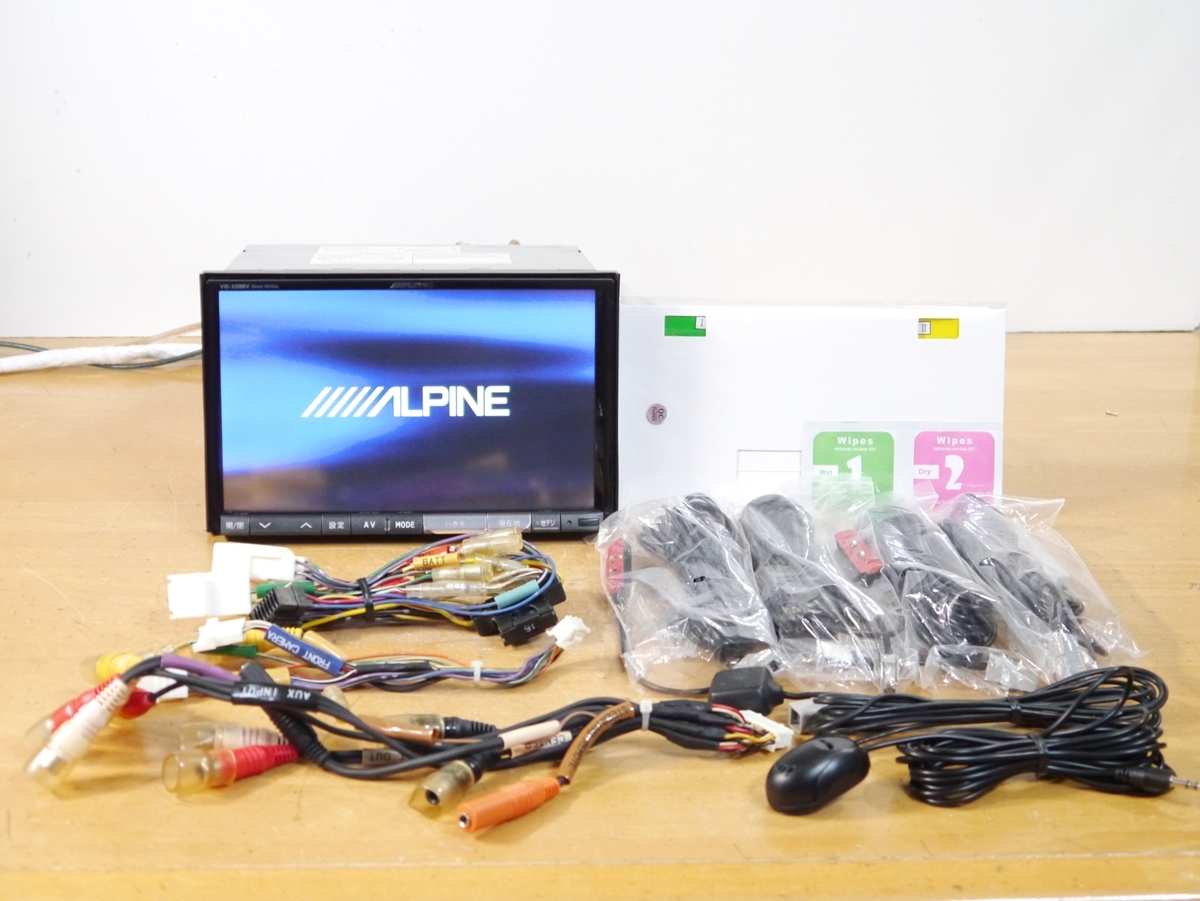 アルパイン VIE-X088 8型ワイド フルセグ-アルパインのリアカメラ
