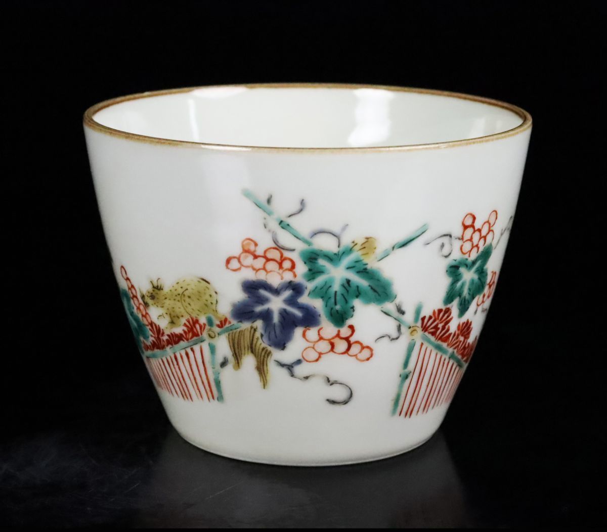 【本物保証，SALE】 古伊万里 色絵柿右衛門 蕎麦猪口 江戸時代 旧家買取品 57152①(柿右衛門様式)｜売買されたオークション情報、yahooの商品情報をアーカイブ公開 - オークファン 伊万里、有田