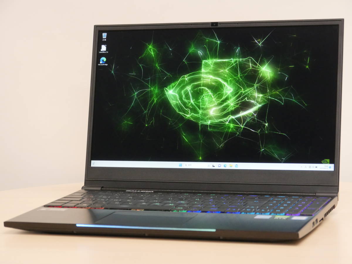 FullHDディスプレイ GALLERIA GCR2060RGF-E 第9世代Core i7-9750H 16GB