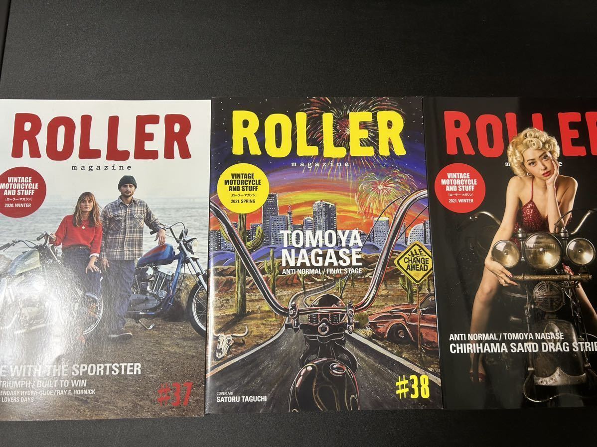 【美品】バイク本ROLLER magazine 5冊セット 雑誌 【美品】バイク本ROLLER magazine 5冊セット