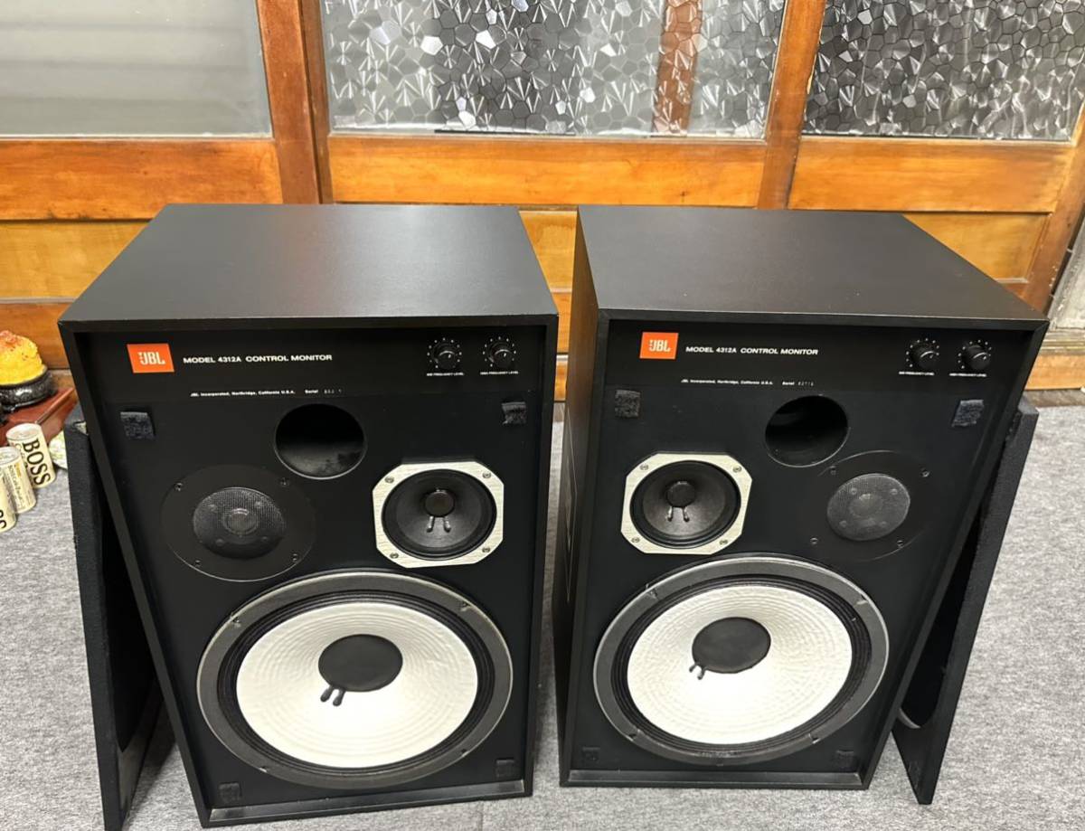 JBL 4312 A CONTROL JBL 4312A MONITOR CONTROL スピーカーペア JBL 4312 A CONTROL JBL 4312A MONITOR CONTROL スピーカーペア