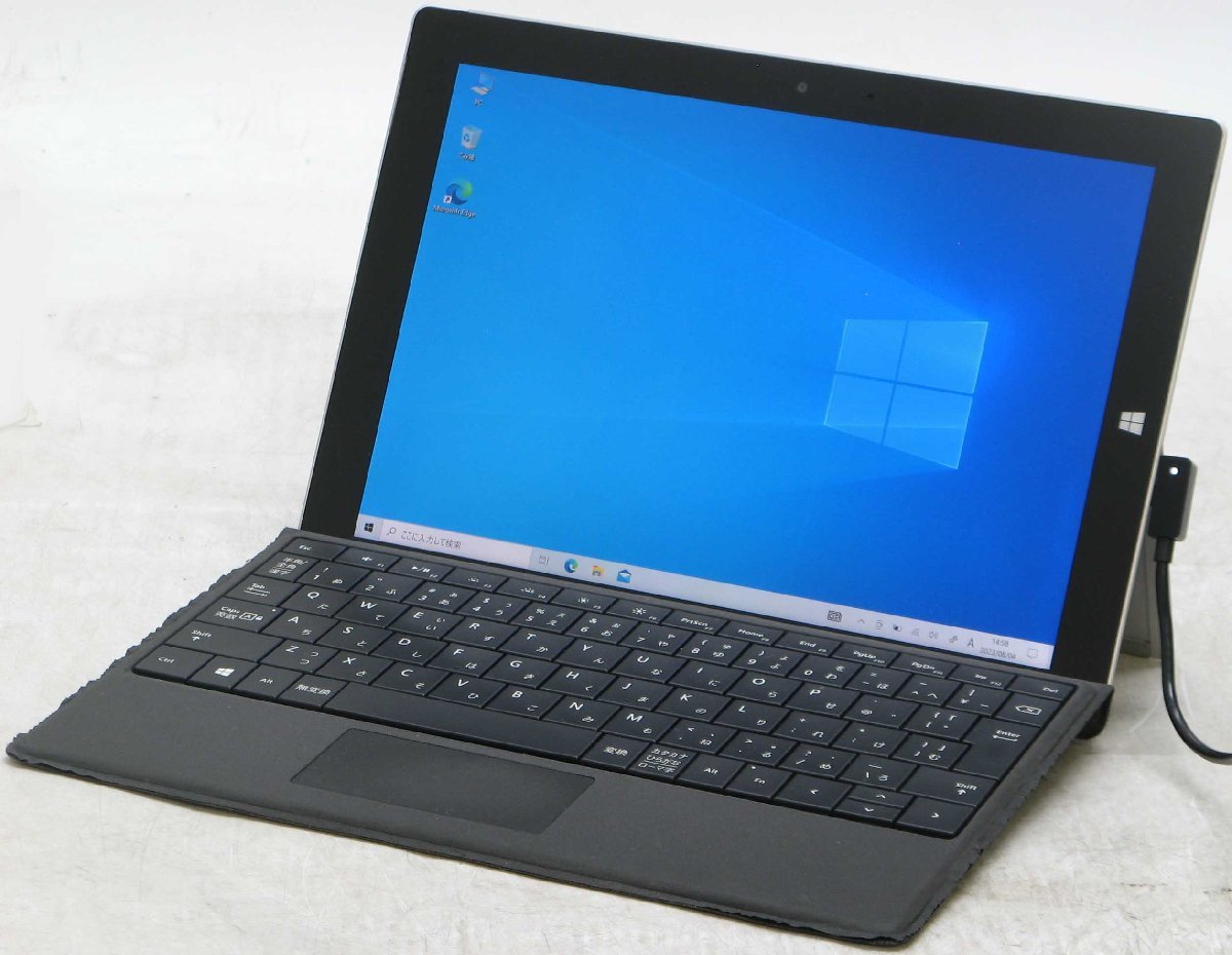 Microsoft surface3 1657 □ Atom X7-Z8700/高解像度/Webカメラ/無線