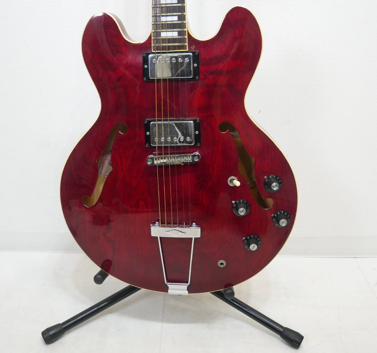 △(R508-B7)現状品 Greco SA-550R エレキギター セミアコ グレコ 楽器