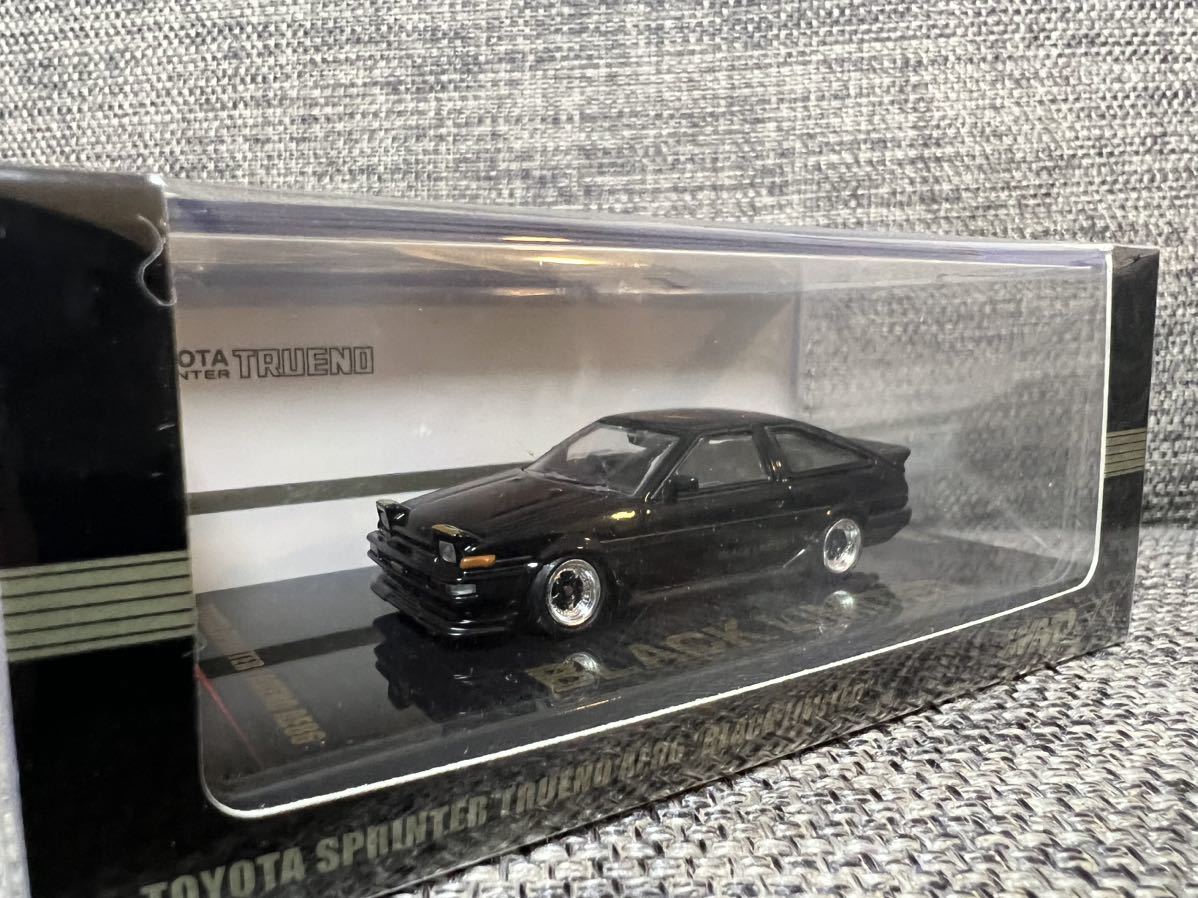 inno64 トヨタスプリンターAE86 ブラックリミテッド 実は4年間しか生産