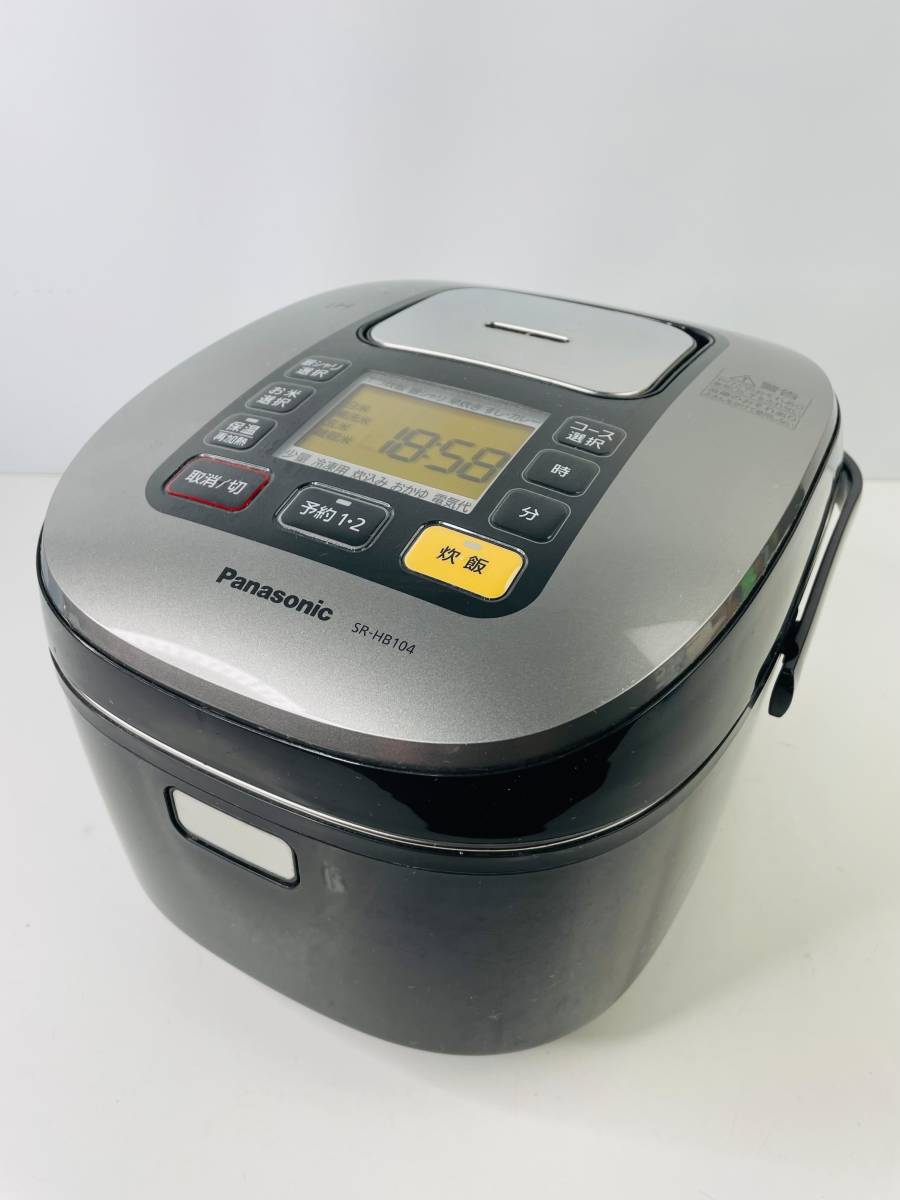 リユース品】ダイヤモンド銅釜 パナソニック IH炊飯器 SR-HB104 5.5合