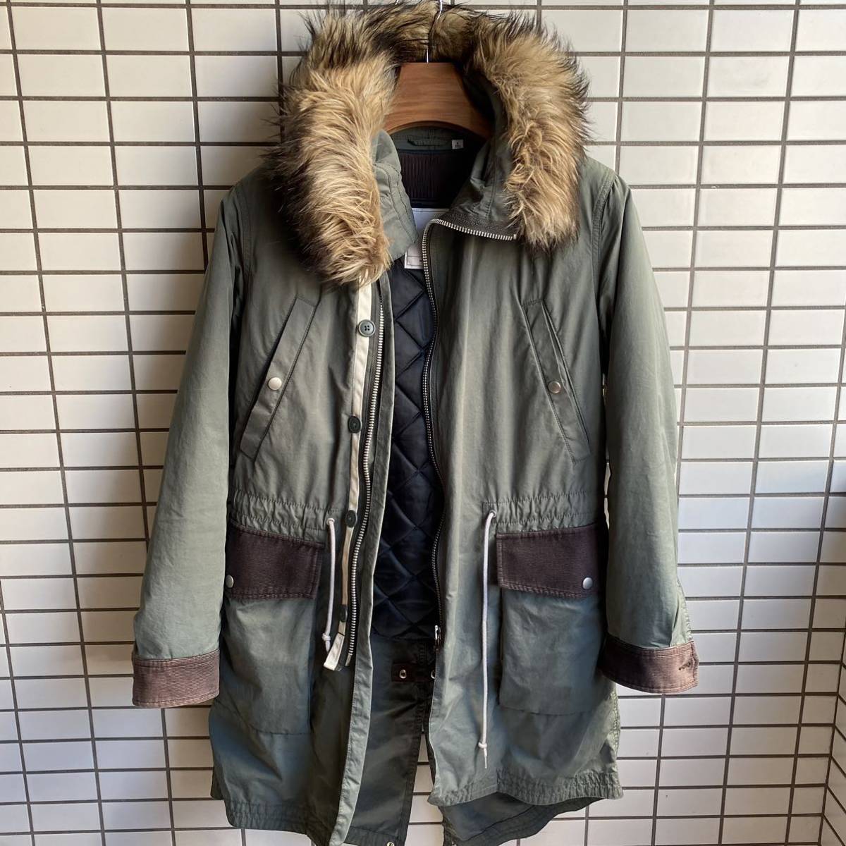 UNDERCOVER×UNIQLO/アンダーカバー×ユニクロ/UU/モッズコート Sサイズ
