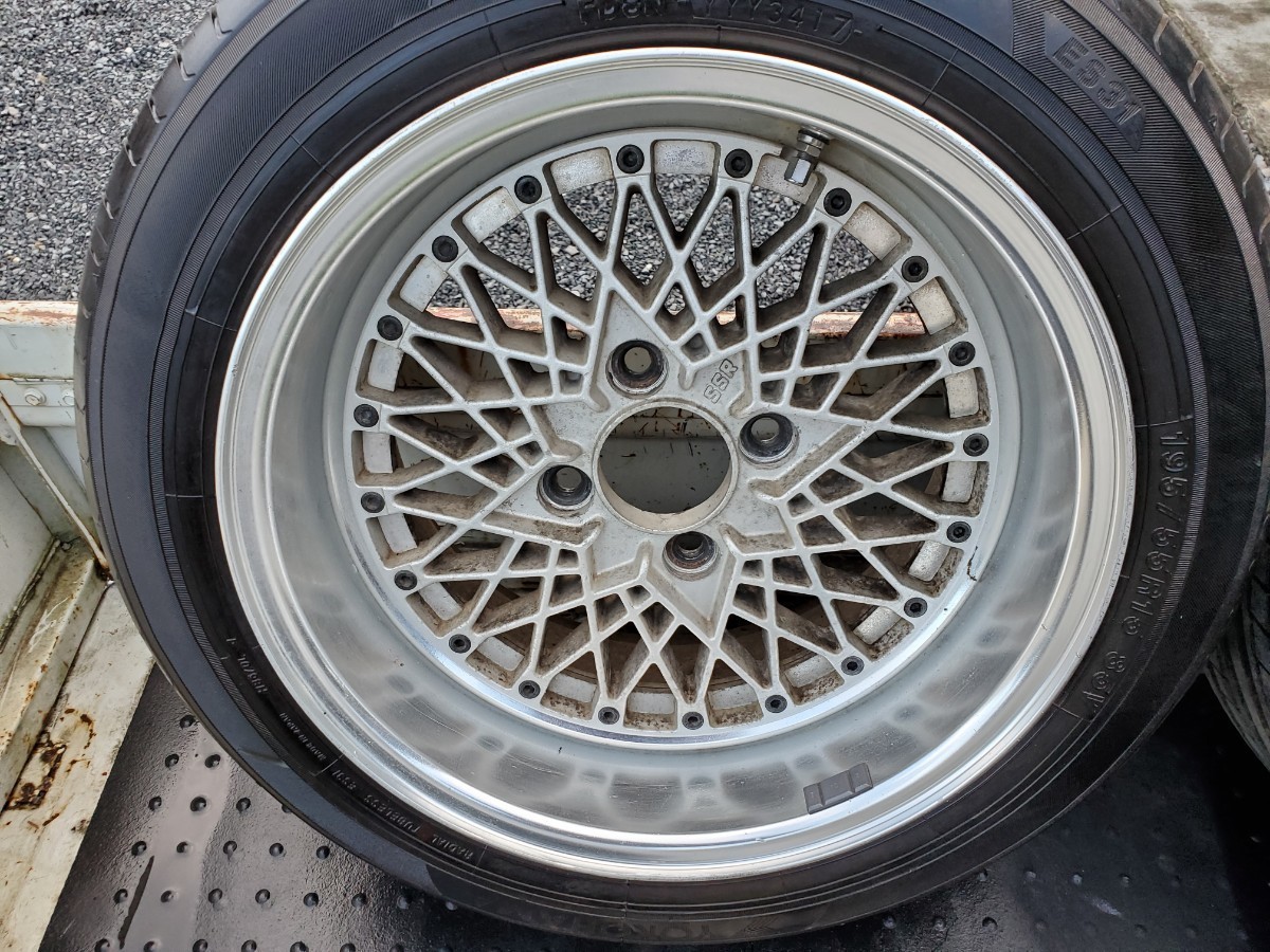 SSR FMメッシュ フォーミュラメッシュ 15インチ 約8J 4本 PCD114.3 