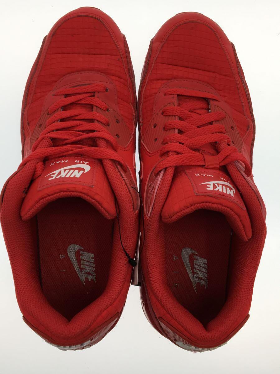NIKE◇AIR MAX 90 ESSENTIAL/エアマックス90エッセンシャル/レッド 