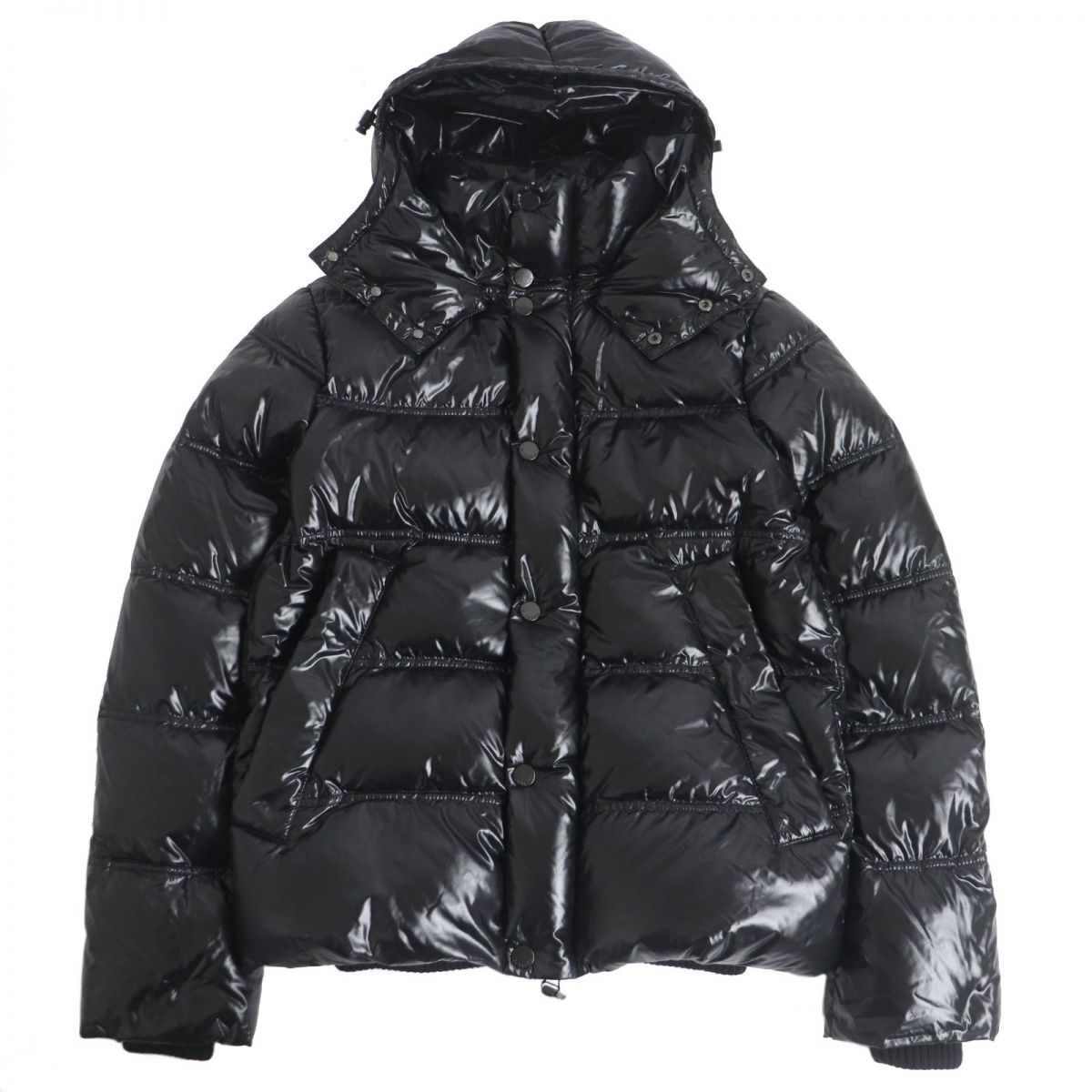 極美品□DUVETICA/デュベティカ BALIO フーデッド ダブルジップ ダウン 