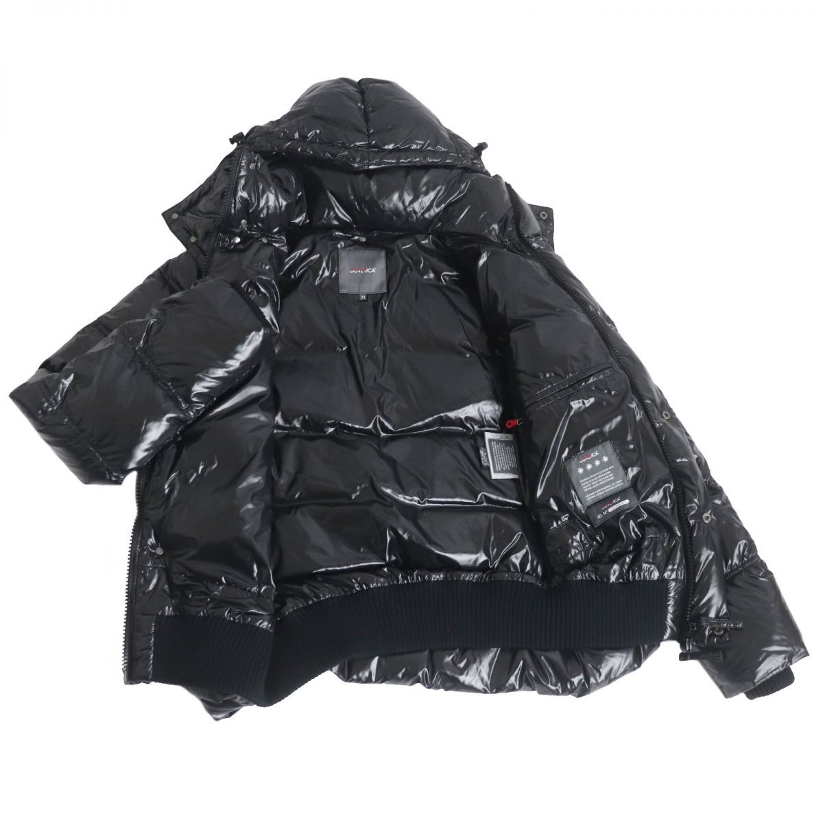 極美品□DUVETICA/デュベティカ BALIO フーデッド ダブルジップ ダウン 