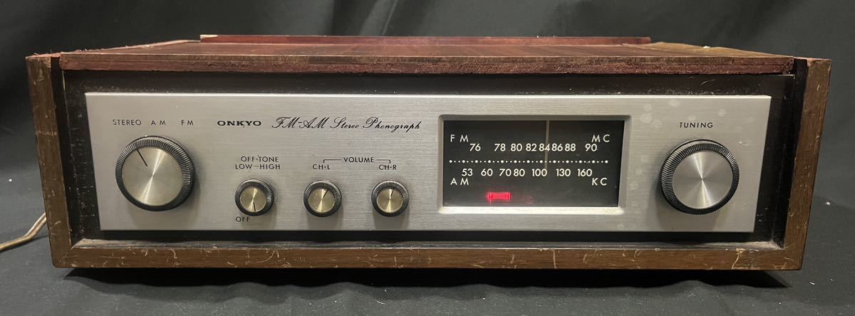 ONKYO 音響　真空管ラジオ　真空菅交換済み　動作品 os-135 昭和レトロ 2026年最新Yahoo!オークション 真空管ラジオ ナショナル Yahoo