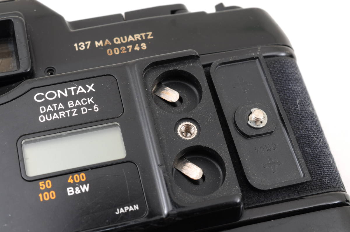 KJK33]動作品 コンタックス 137 MA QUARTZ フィルム一眼レフカメラ