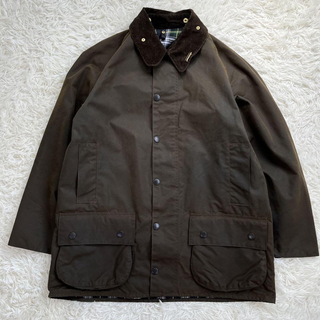 極美品・90s】バブアー/Barbour オイルド ジャケット ムーアランド