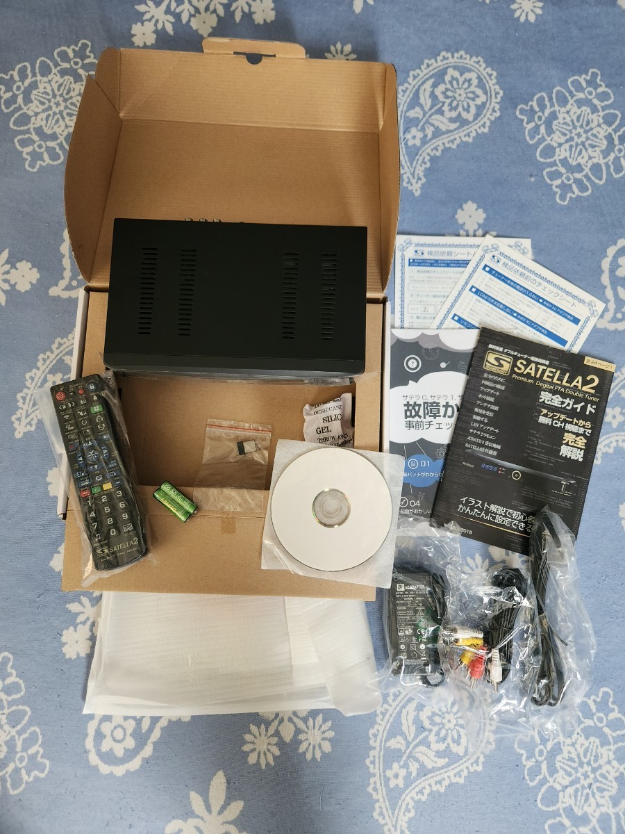 お得，新作登場 サテラ2 SATELLA2 FTAチューナー 衛星放送チューナー 通電OK サテラ2 Satella2 FTAチューナー