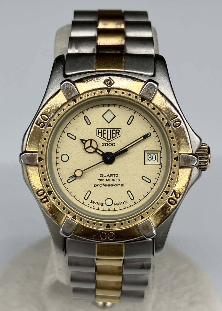 TAG HEUER 964.008 2000プロフェッショナル コンビ ジャンク タグホイヤー 964.008 ジャンク プロフェッショナル HEUER コンビ