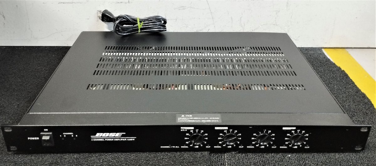 BOSE ボーズ プロフェッショナル パワーアンプ 1200VI BOSE ボーズ