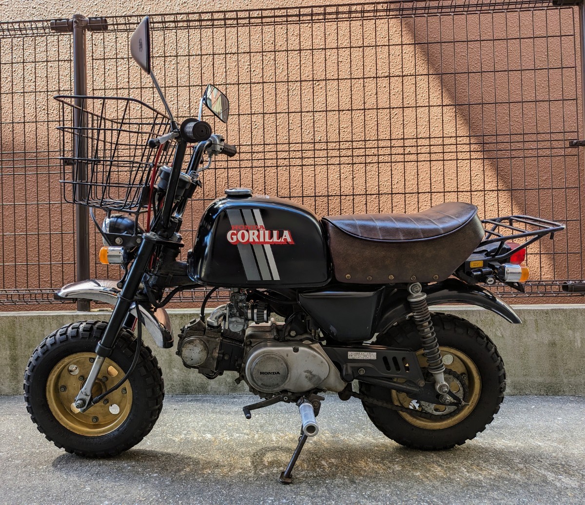 HONDA ホンダ GORILLA ゴリラ 6V ボアアップ 75cc 当時物 （検）MONKEY
