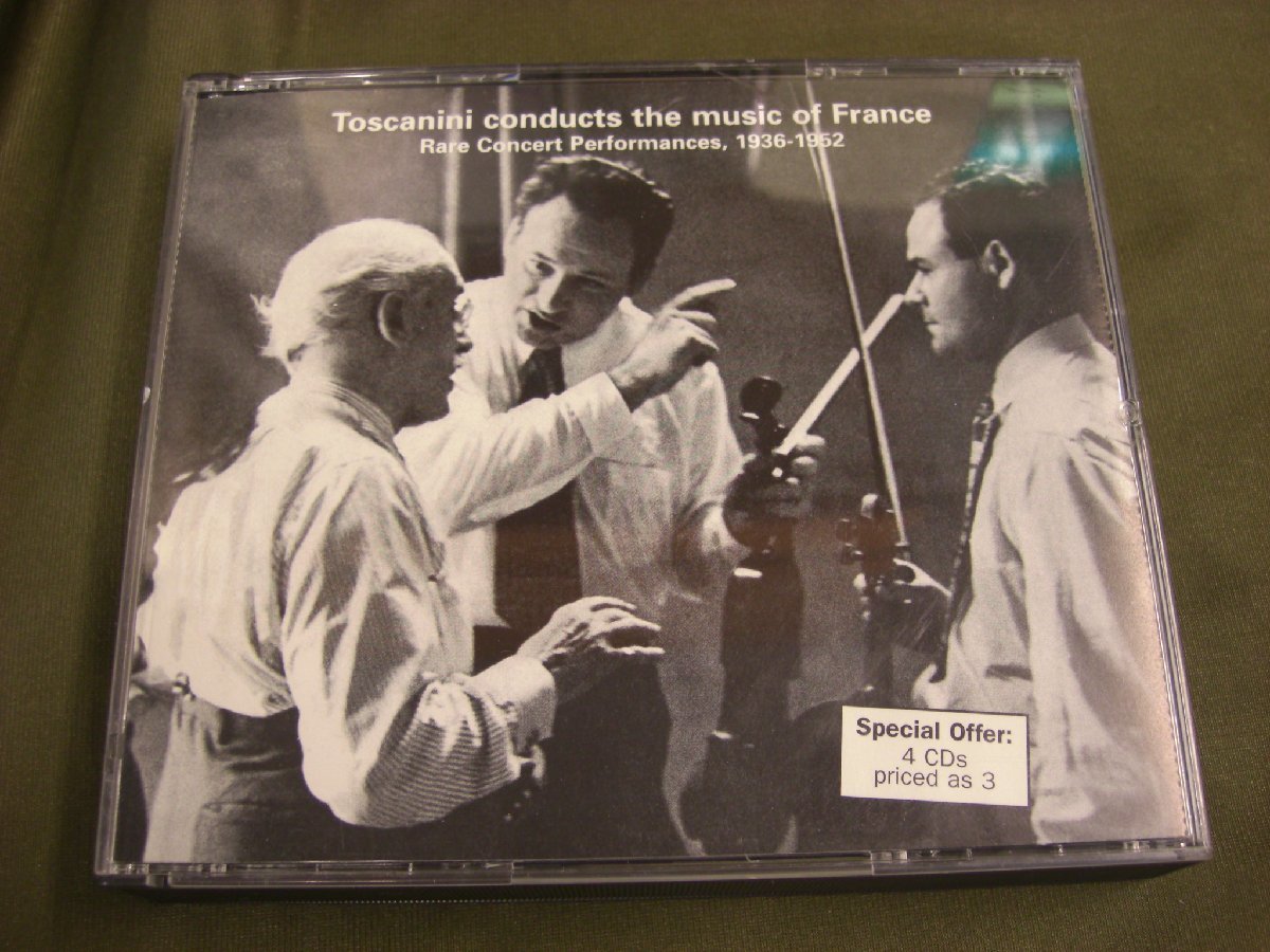 ☆[M & A CD898] トスカニーニ フランス音楽録音集 (1936-52年ライヴ