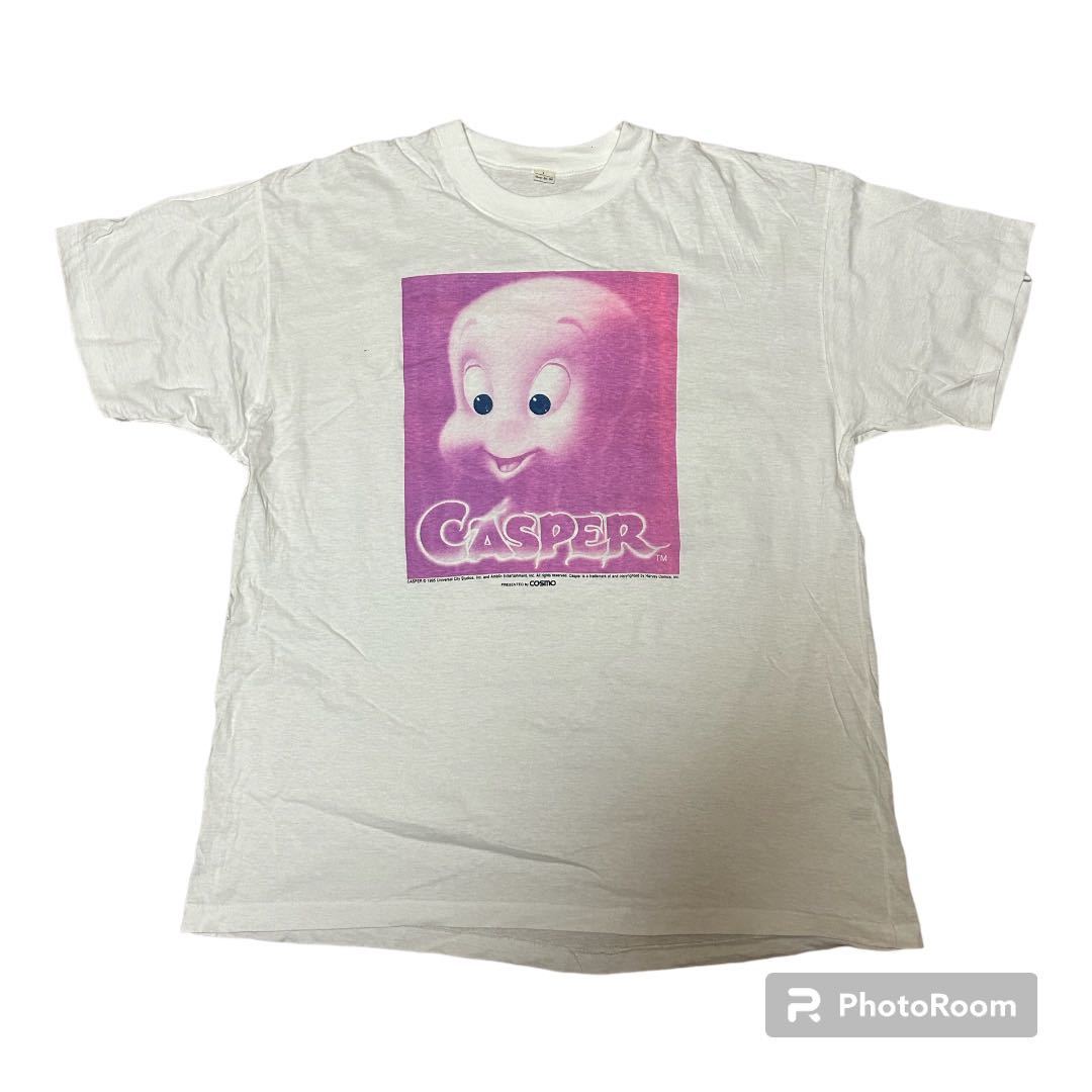 ドラえもん 超レア 非売品 キャスパー CASPER L Casper Tシャツ 90s 映画 - 90sUSA製 非売品