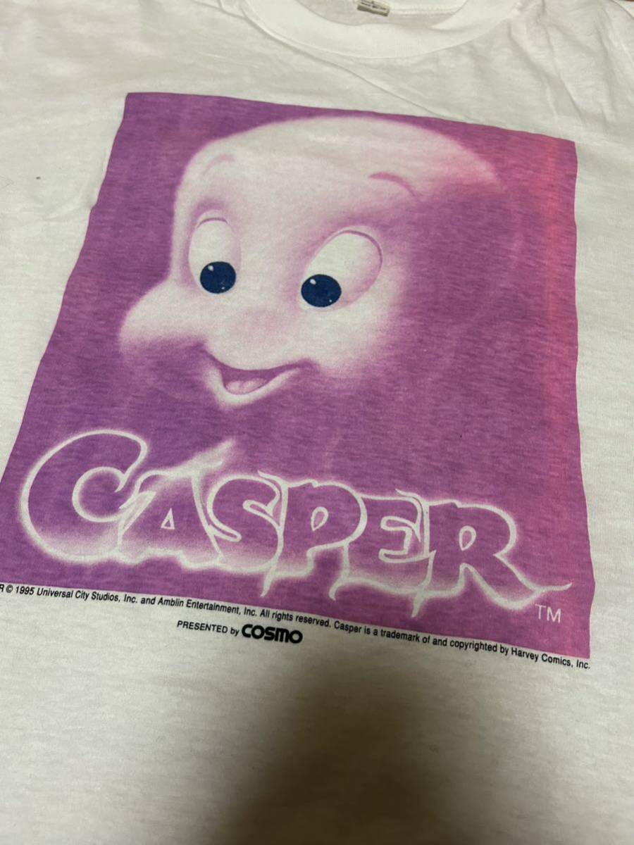 キャスパー CASPER L Casper Tシャツ 90s 映画 - 90sUSA製 非売品