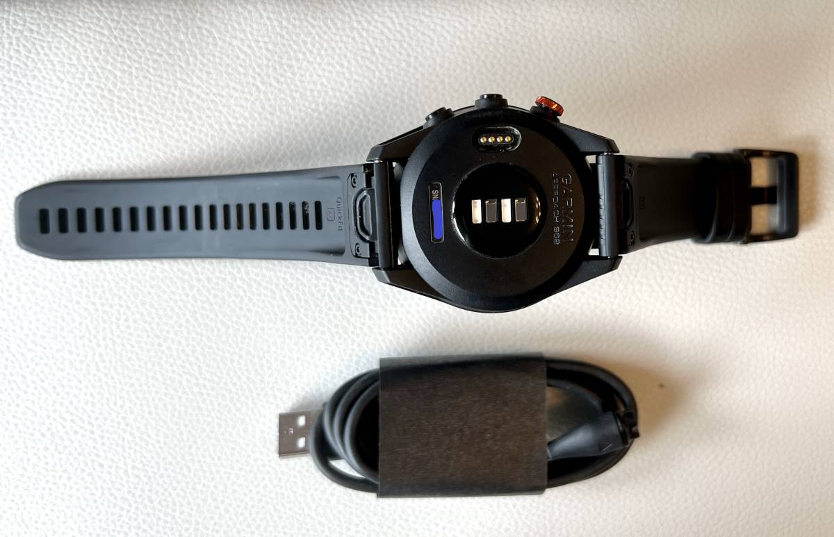 美品】GARMIN ガーミン APPROACH S62 BLACK ゴルフウォッチ GPSナビ+ 