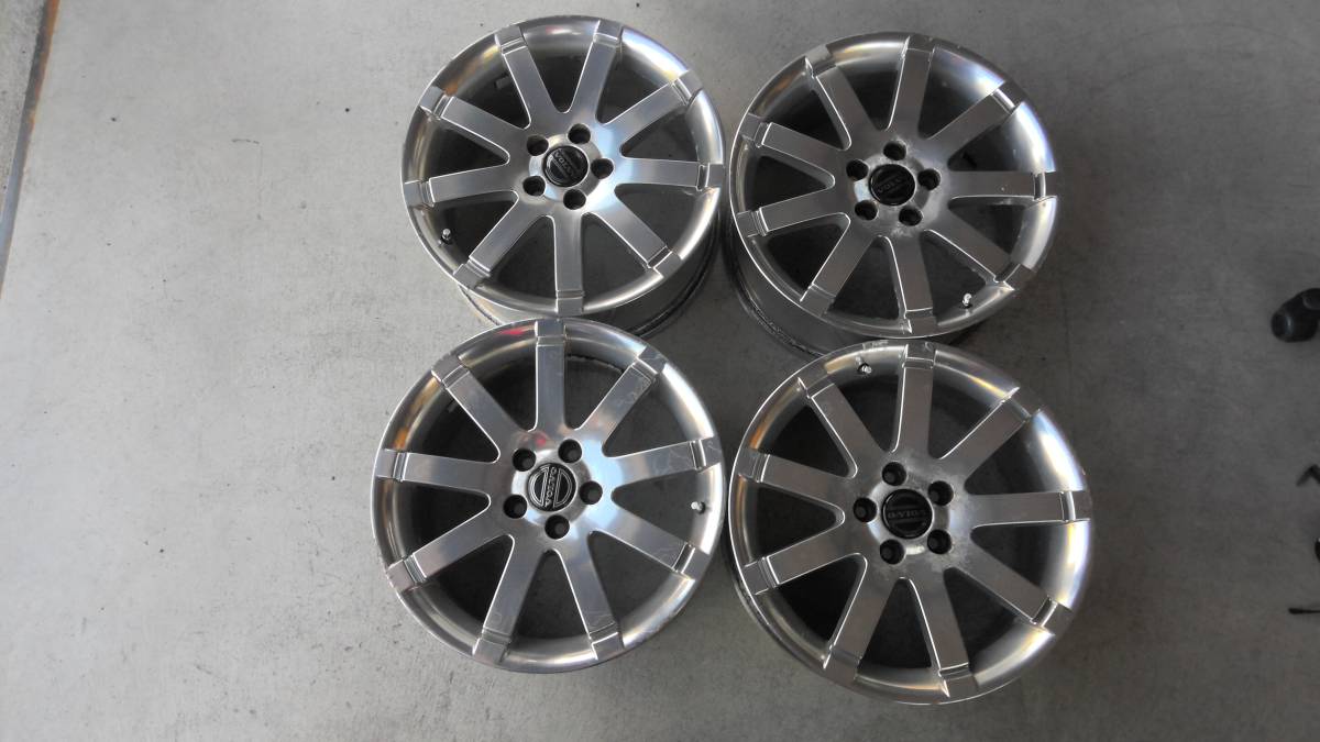 ボルボ V70 7.5Jx17 ＋49 PCD108 5H 純正アルミホイール 4本セット 品 
