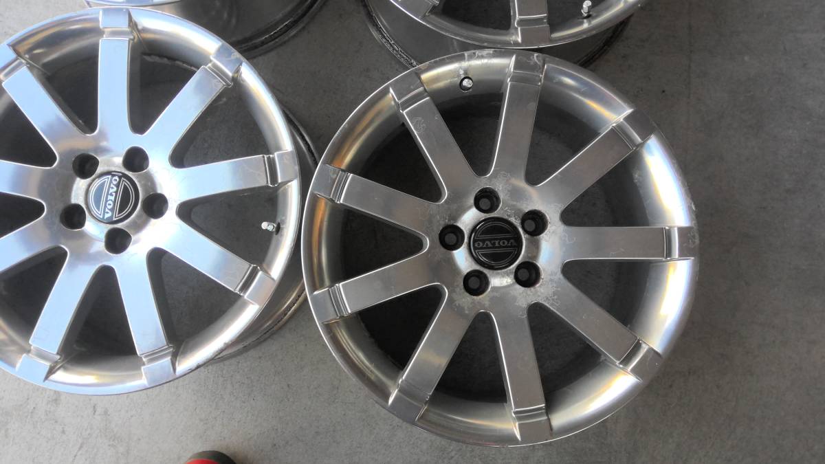 ボルボ V70 7.5Jx17 ＋49 PCD108 5H 純正アルミホイール 4本セット 品 