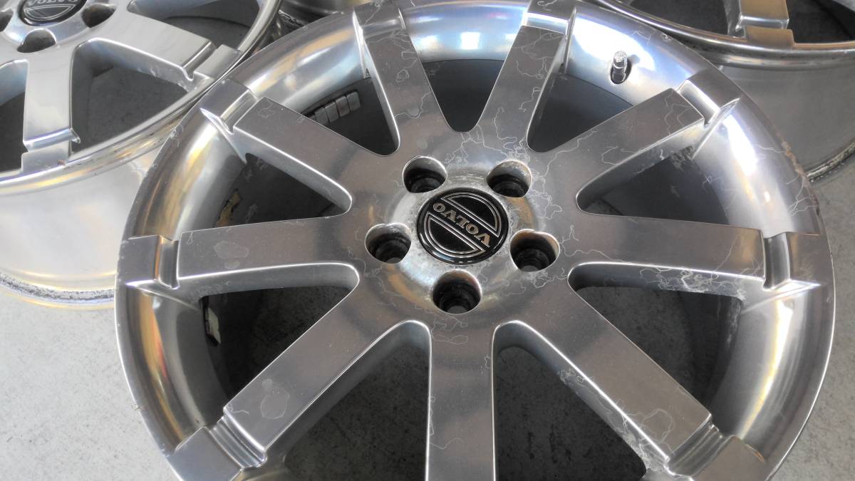 ボルボ V70 7.5Jx17 ＋49 PCD108 5H 純正アルミホイール 4本セット 品 