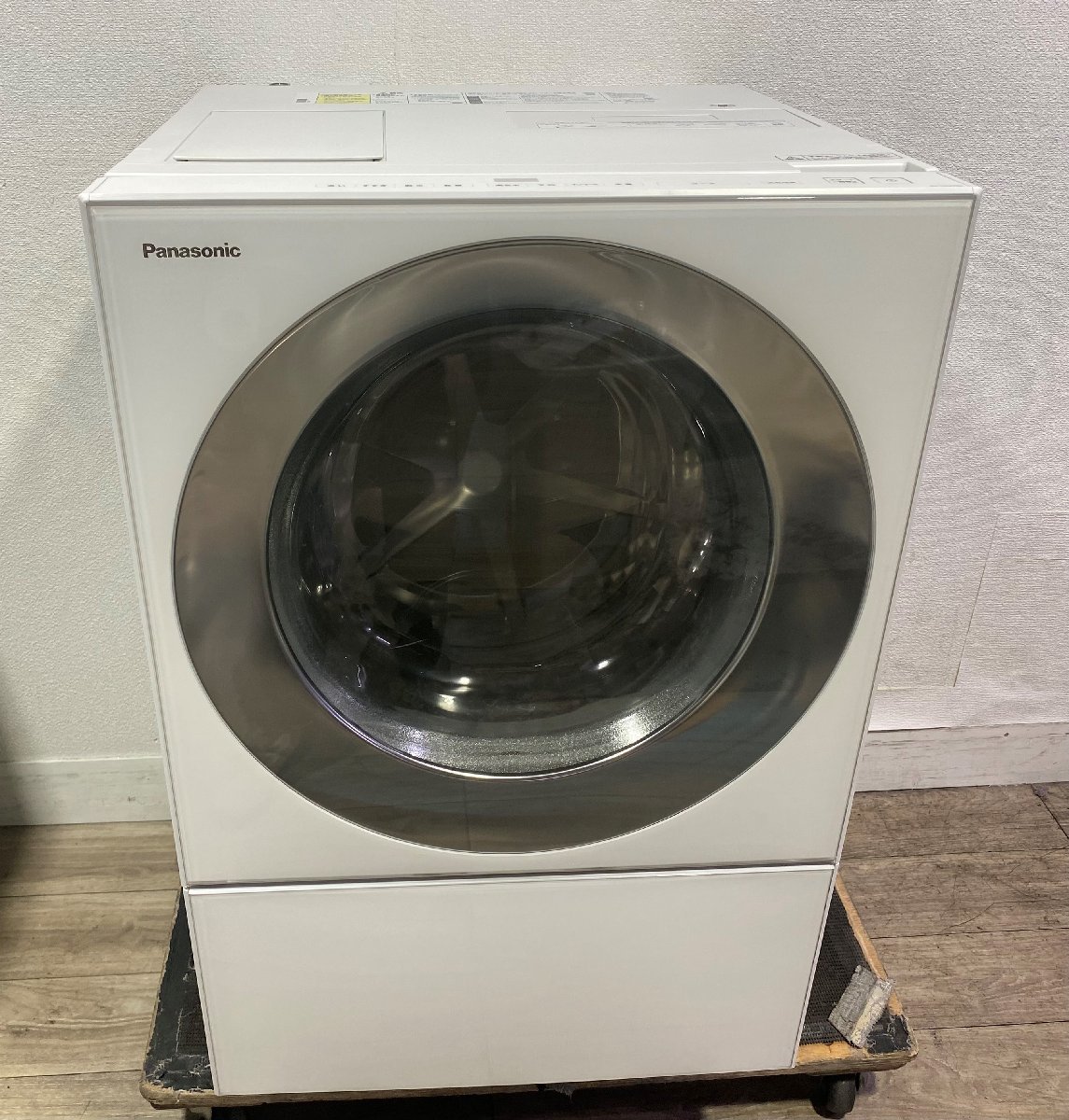 【1円スタート】Panasonic　ドラム式洗濯乾燥機　NA-VG2700L　標準洗濯容量10.0kg　2022年製　SO　SS