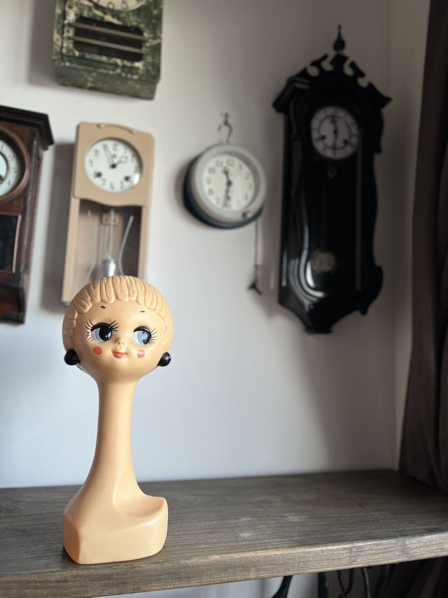 ヘッドマネキン ツィギー ツィッギー TWIGGY 店舗什器 帽子 トルソー