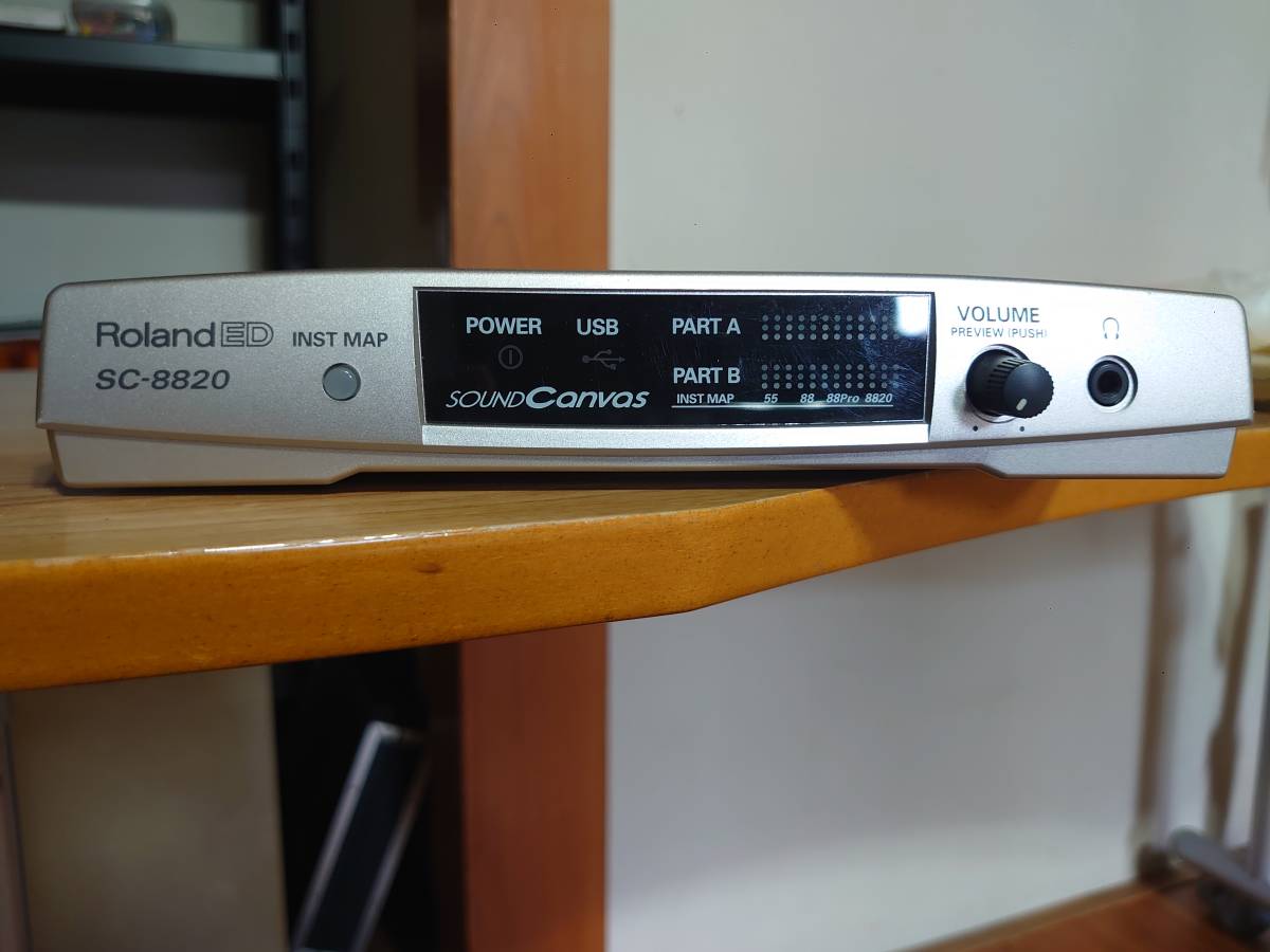 Roland Canvas SC-8820 Sound MIDI ED SOUND Module GS | Used DTM USB