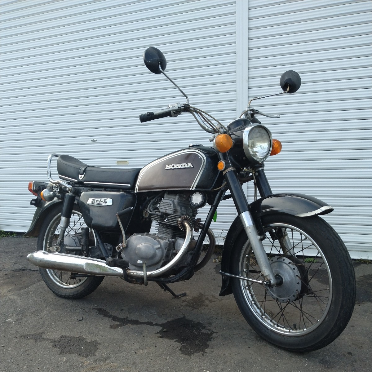 ホンダ 動画あり カスタム CD125K 北海道から さだ CD125K 北海道引取 