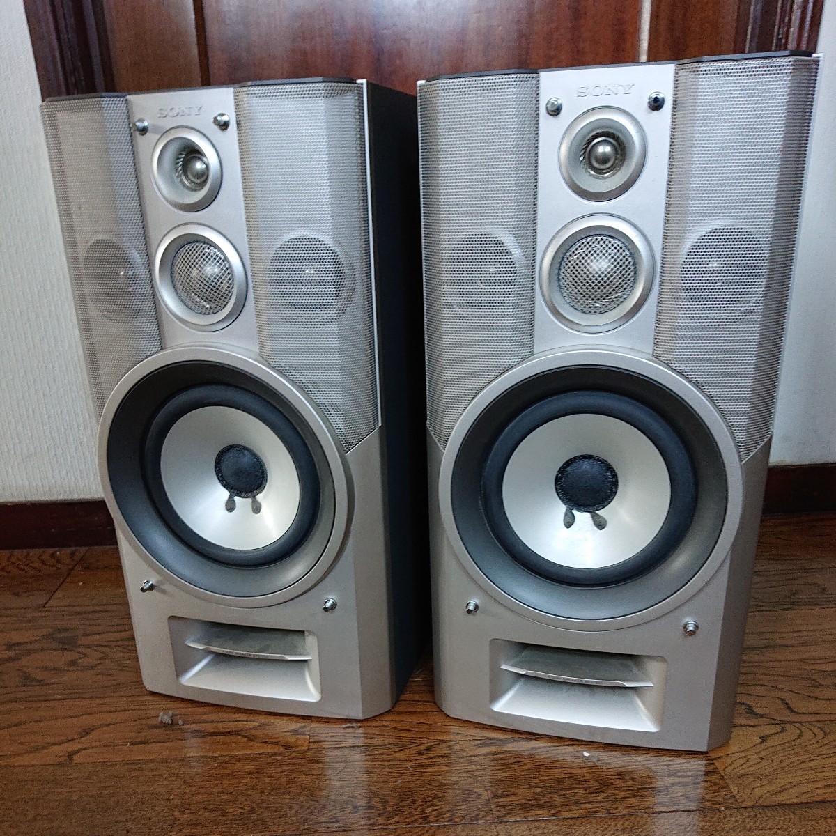 希少 SONY SS-MD919 スピーカーペア 連番 ソニー SONY SS-MD919 ジャンク 音だし確認済み (DHC-MD919接続