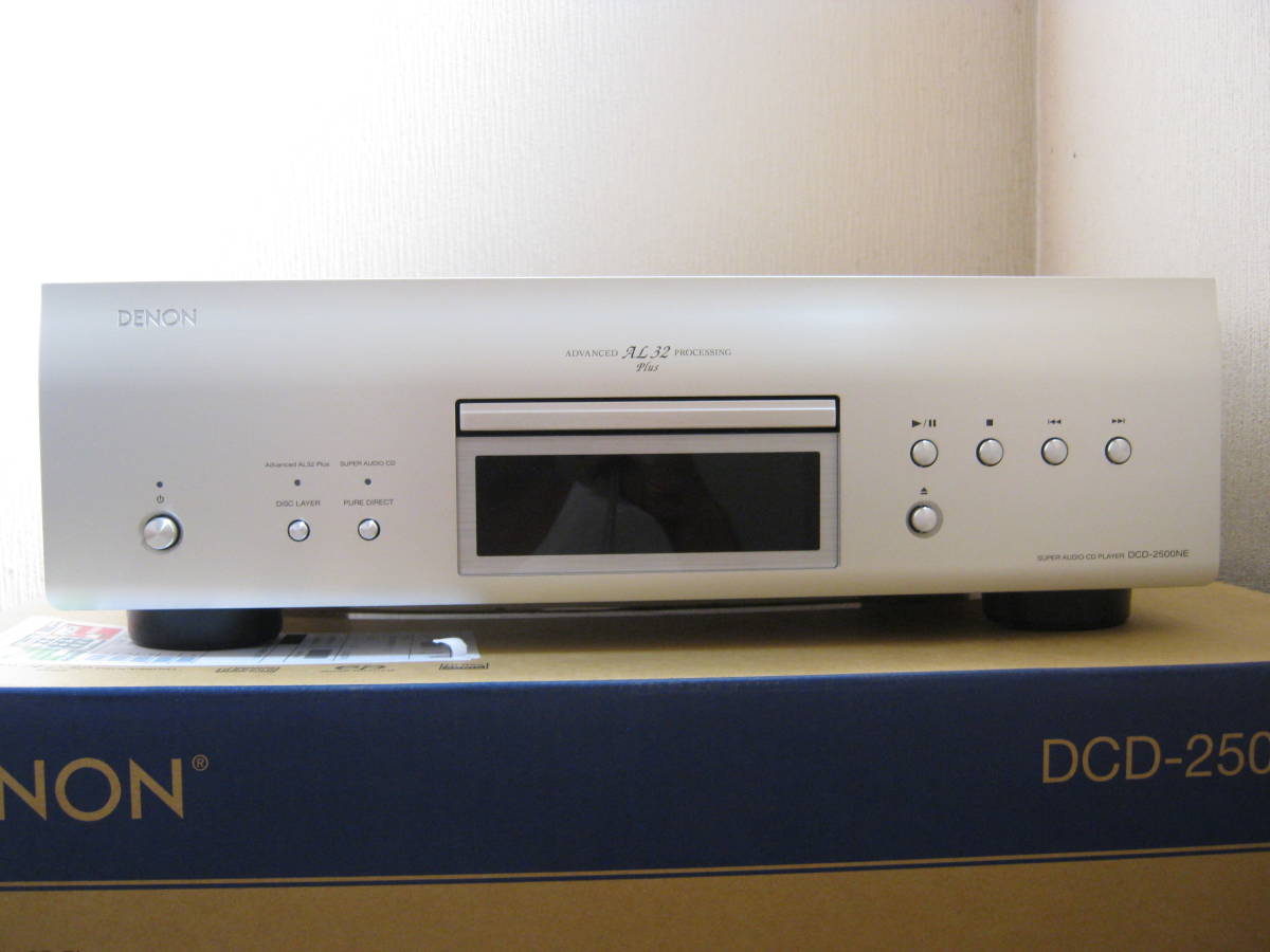 DENON DCD-2500NE SACDプレーヤー　美品　リモコン 取扱説明書付