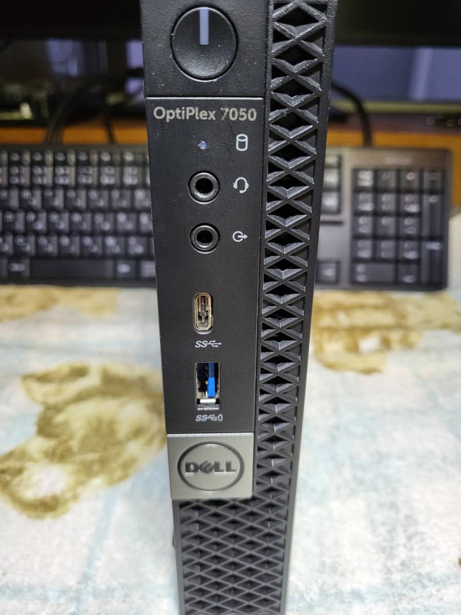 DELL OPTIPLEX 7070 Micro 第7世代Core i7-7700T/16GB/SSD 256GB 