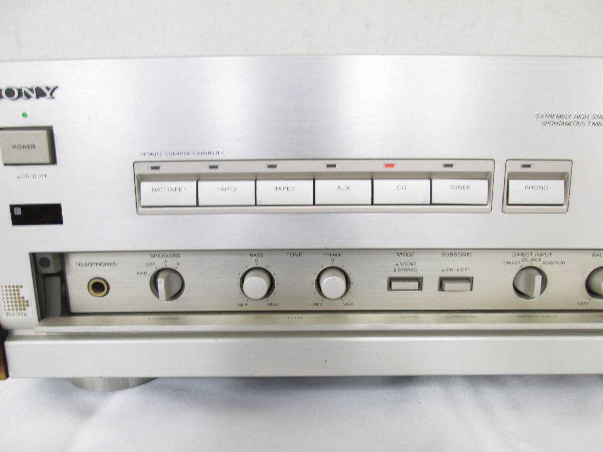 SONY ソニー TA-F555ESA プリメインアンプ 通電のみ確認