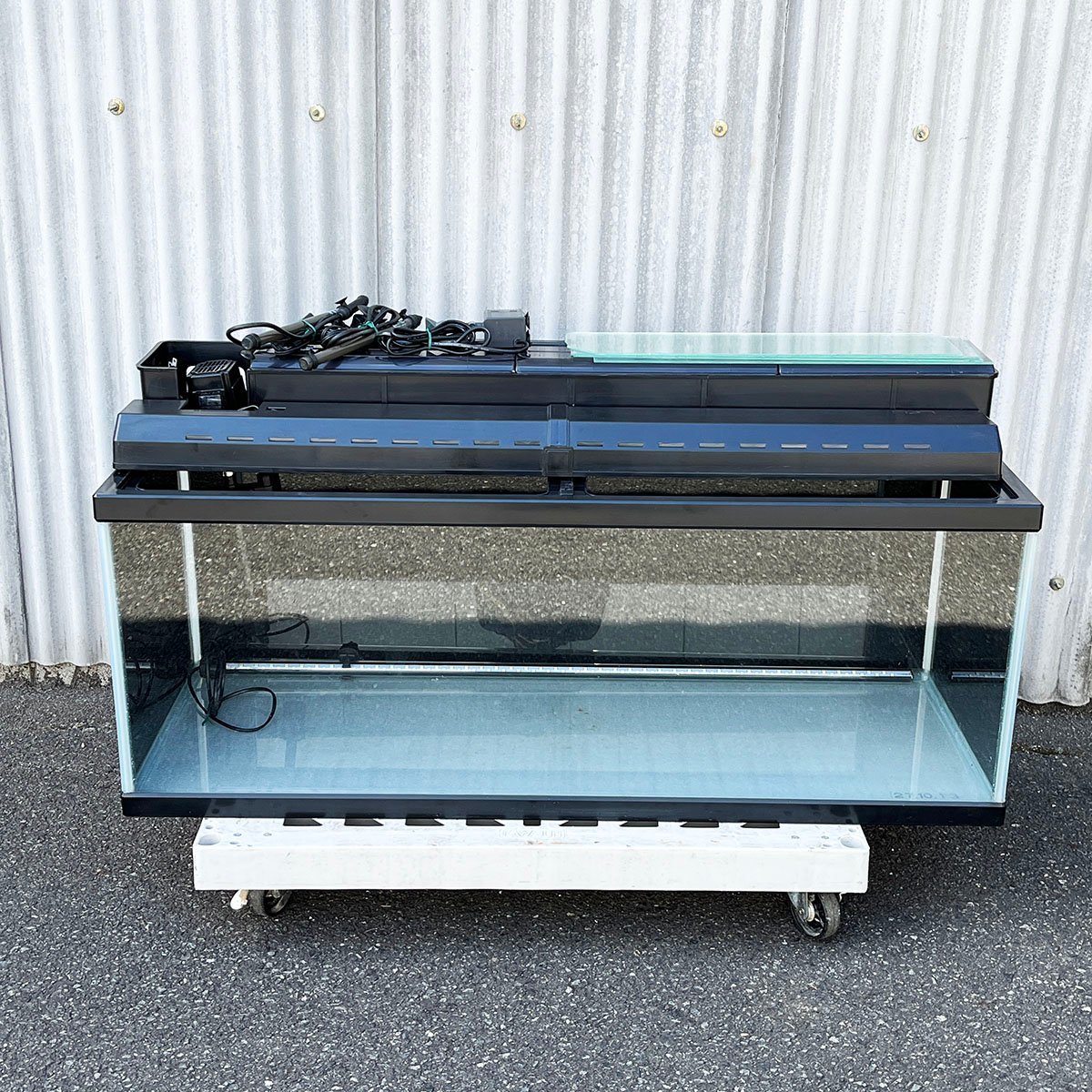 アクリル水槽濾過槽 美品 A 1200×600×450 大幅値下げ 1200（120）