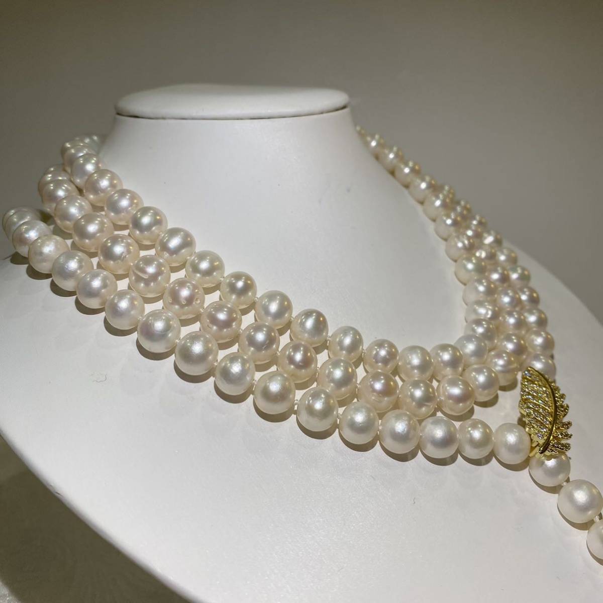 本真珠ネックレス8-9mm 天然パール120cm ロングネックレス 【公式通販】
