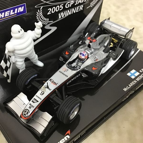 1円〜 ミニチャンプス 1/43 マクラーレン メルセデス MP4-20 2005 日本
