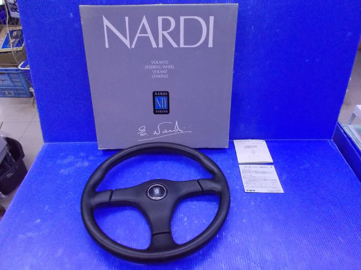 S 1063 NARDI ナルディ GARA3 TYPE3 ステアリング φ36.5 ブラック  