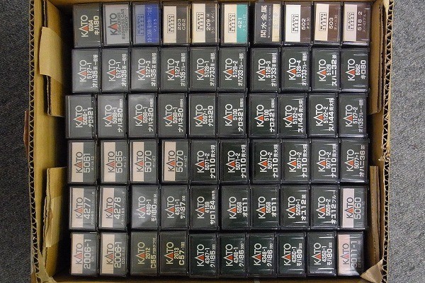 A264-Y29-490 KATO カトー 4159 2013 5128-1 5098-1 5070 4278 4277 6062 等 Nゲージ 鉄道模型 60個 まとめ セット 現状品①＠