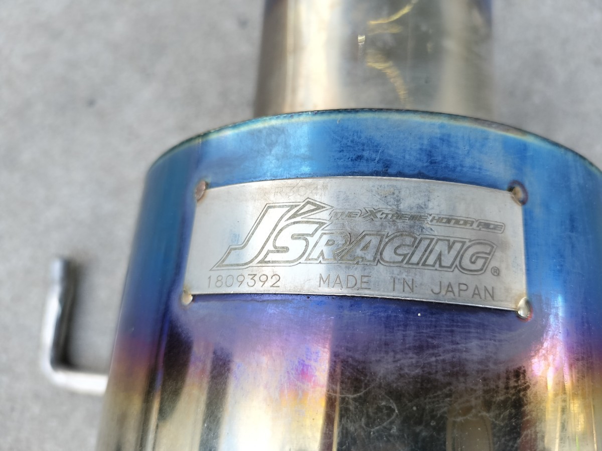 J'S RACING ジェイズレーシング R304 SUS エキゾーストデュアル 60RS