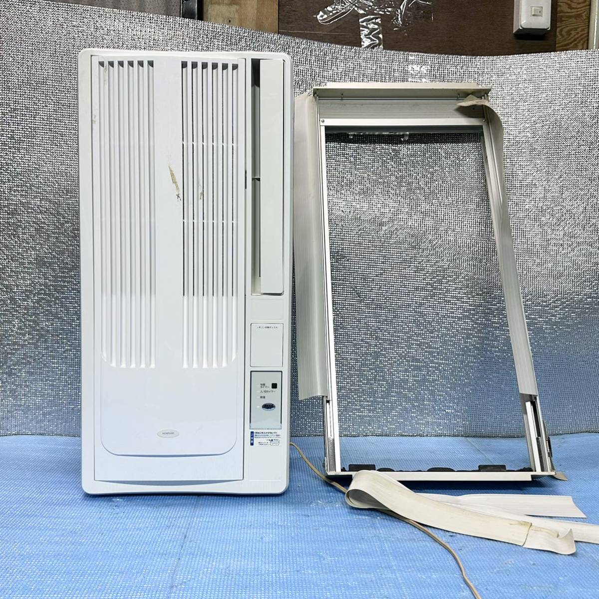 KOIZUMI コイズミ 窓用 ルームエアコン 2019年製 リモコンが無い KAW 