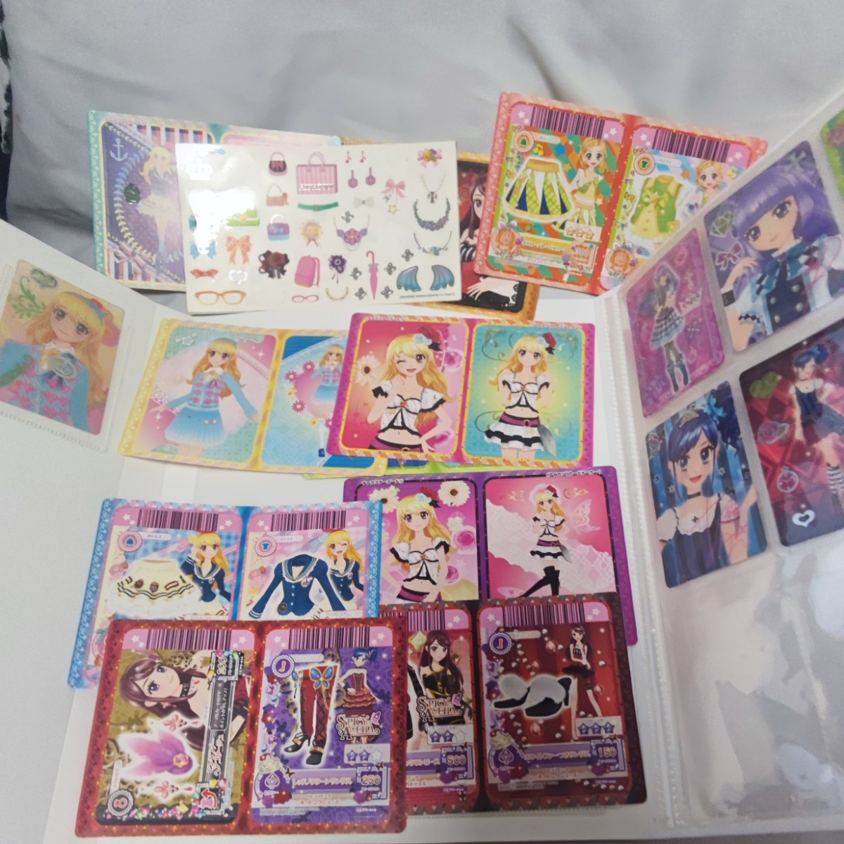 旧アイカツまとめセット カード約360枚＋バインダー3冊＋カード 