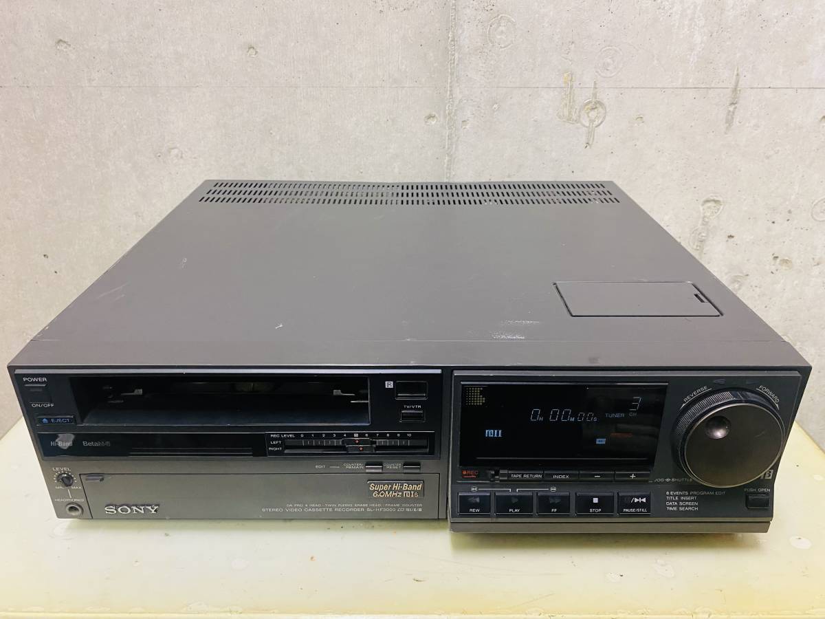 SONY βデッキ ベータデッキ スーパーハイバンド SL-HF3000 【公式通販】