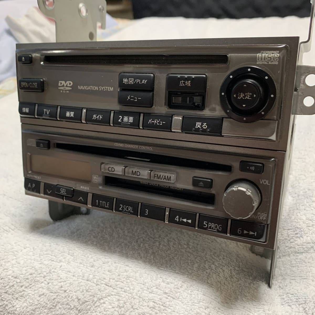 er34 純正ナビ（スカイラインのKENWOOD・彩速ナビ・ER34・スカイライン 